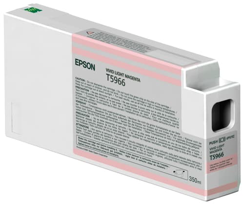 Epson Ink Cartridges, Ultrachrome HDR, T596600, Singlepack, 1 x 350.0 ml Vivid Light Magenta