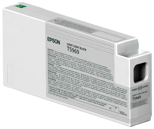 Epson Ink Cartridges, Ultrachrome HDR, T596900, Singlepack, 1 x 350.0 ml Light Light Black
