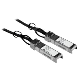 StarTech.com Cisco SFP-H10GB-CU1M Compatible 1m 10G SFP+ to SFP+ Direct Attach Cable Twinax, 10GbE SFP+ Copper DAC 10Gbps Low Power Passive Transceiver Module DAC, Cisco Firepower ASR920 - Lifetime Warranty (SFPCMM1M) - Direct attach cable - SFP+ to SFP+ - 1 m - twinaxial - for P/N: ET10GSFP, PEX10000SFPI, PEX10GSFP4I, PEX20000SFPI