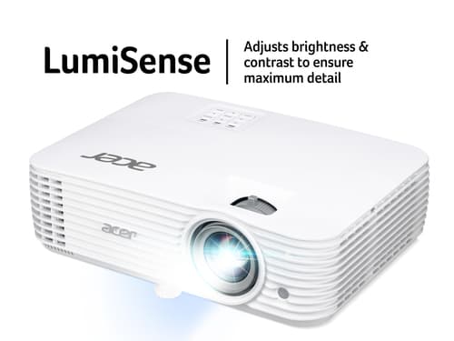 Acer P1557Ki - DLP projector - portable - 3D - 4500 lumens - Full HD (1920 x 1080) - 16:9 - 1080p - Wi-Fi / Miracast — view 4