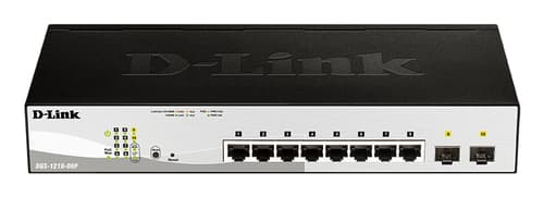 PoE Switch 8xGbit 2xCombo
