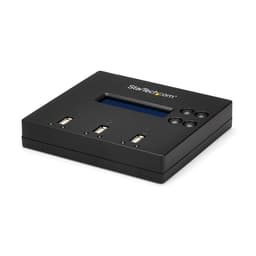 StarTech.com 1:2 Standalone USB Duplicator and Eraser - Memory Stick Cloner - USB 2.0 Flash Drive Copier / Thumb Eraser (USBDUP12) - USB drive duplicator - 2 bays - for P/N: SVA5H2NEUA