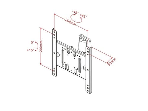 *Non Cancellable/Non Returnable (NCNR)* VESA FLEXARM TILT & TURN I SMALL — view 5