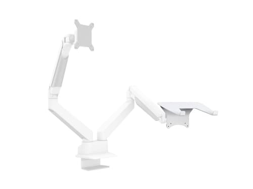 *Non Cancellable/Non Returnable (NCNR)* M LAPTOP HOLDER GAS LIFT ARM WHITE — view 11