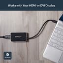 StarTech.com USB 3.0 to HDMI & DVI Adapter with 1x USB Port