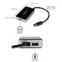 StarTech.com USB 3.0 to HDMI & DVI Adapter with 1x USB Port