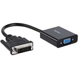 StarTech.com DVI-D to VGA Active Adapter Converter Cable - 1080p - DVI to VGA Converter box (DVI2VGAE) - Adapter - DVI-D, Micro-USB Type B (power only) to HD-15 (VGA) (F) - 24.8 m - 1920 x 1200 (WUXGA) support, active - black