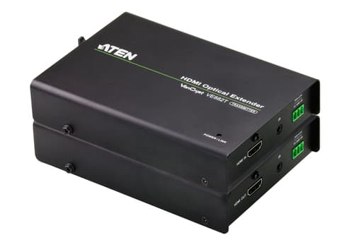 ATEN VanCryst VE882 HDMI Optical Extender Transmitter and Receiver Units - Video/audio/infrared/serial extender - HDMI - up to 600 m - 1310 nm / 1550 nm - for P/N: VE883K1-AT-E, VE883K2-AT-E