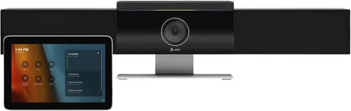 Poly Studio - For Microsoft Teams - Medium Room Kit - video conferencing kit (Poly GC8 touch controller, Poly Studio USB video bar) - Certified for Microsoft Teams, Zoom Certified - black