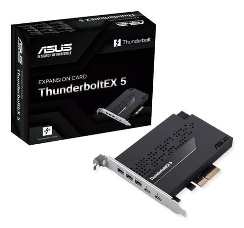 ASUS ThunderboltEX 5 - Thunderbolt adapter - PCIe 4.0 x4 - USB-C x 2 — view 10