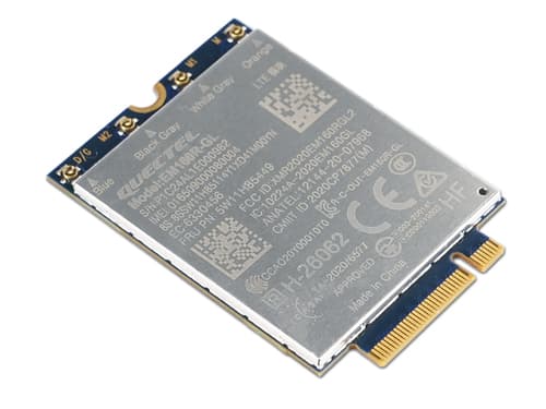 Quectel EM160R-GL - Wireless cellular modem - 4G LTE Advanced - M.2 Card