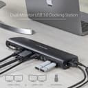 Dual Monitor USB 3 Ultrabook Dock -Port Replicator