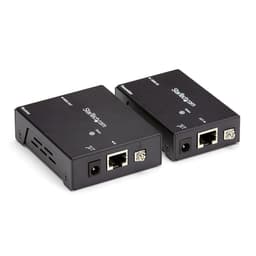 StarTech.com HDMI over CAT5e / CAT6 Ethernet Extender with HDBaseT - 4K@115ft, 1080p@230ft - HDMI Video Transmitter and Receiver Kit w/ POC (ST121HDBTE) - Video/audio extender - over CAT 5e/6 - up to 70 m - for P/N: ST121HDBTRP, ST124HD4K, SVA12M2NEUA, SVA12M5NA
