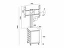 *Non Cancellable/Non Returnable (NCNR)* STAND 180 SINGLE INC MEDIABOX BL thumbnail 25