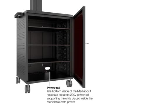 *Non Cancellable/Non Returnable (NCNR)* STAND 180 SINGLE INC MEDIABOX BL — view 22