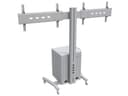 *Non Cancellable/Non Returnable (NCNR)* STAND 180 DUAL MEDIABOX SILVER thumbnail 2