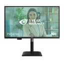 AOC Q27P4U - LED monitor - 27" - 2560 x 1440 QHD @ 120 Hz - IPS - 1500:1 - 4 ms - HDMI, DVI, DisplayPort, VGA - speakers - black thumbnail 1