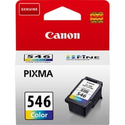 Canon CL-546 - 8289B001 - 1 x Cyan,1 x Magenta,1 x Yellow - Ink Cartridge - For PIXMA iP2850,MG2450,MG2550,MG2555,MG2950,MG2950S,MX495