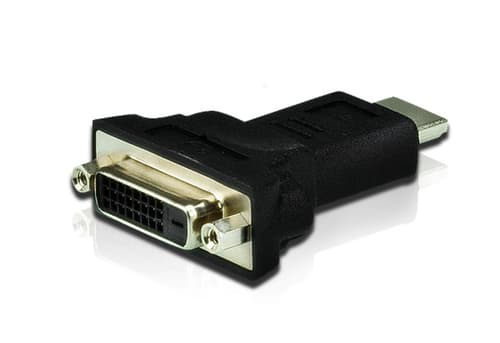 ATEN - Adapter - dual link - HDMI male to DVI-D female — view 1