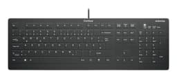 Active Key AK-C8112 - Keyboard - medical - 100% - full size - washable - USB - QWERTY - Europe - key switch: CHERRY SX - black