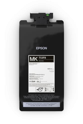 Epson T53F8 - 1.6 L - matte black - original - ink pouch - for SureColor SC-P8500DL STD