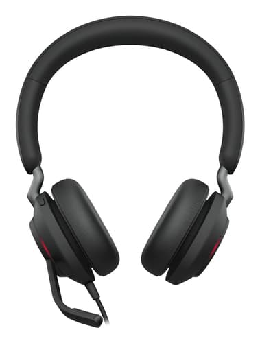 Jabra Evolve2 40 SE UC Stereo - Headset - on-ear - wired - USB-C, USB-A - noise isolating - Optimised for UC — view 4