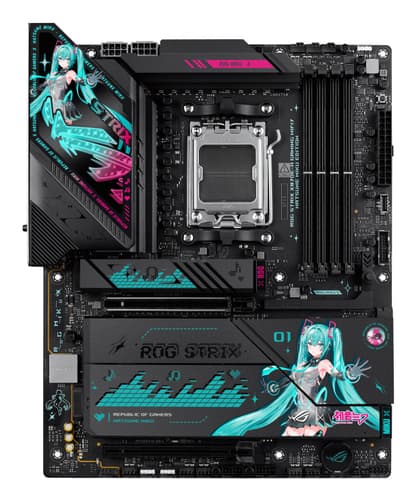 ROG STRIX X870E-H GAMING WIFI7 MIKU — view 1