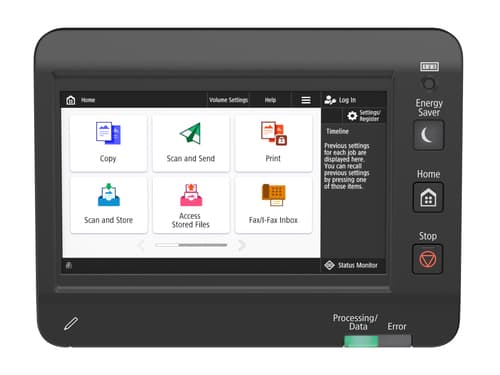 Canon i-SENSYS MF842cdw - Multifunction printer - colour - laser - A4 (210 x 297 mm), Legal (216 x 356 mm) (original) - A4/Legal (media) - up to 38 ppm (copying) - up to 38 ppm (printing) - 650 sheets - 33.6 Kbps - USB 2.0, LAN, USB host, Wi-Fi — view 10