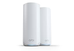 NETGEAR Orbi 770 Series RBE772 - Wi-Fi system - (router, extender) - up to 4,500 sq.ft - mesh 1GbE, Wi-Fi 7 Multi-Band