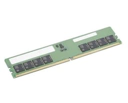 Lenovo - DDR5 - module - 32 GB - DIMM 288-pin - 4800 MHz - unbuffered - green - for ThinkStation P2 30FR