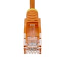 StarTech.com - Patch cable - RJ-45 (M) to RJ-45 (M) - 3.6 mm - UTP - CAT 5/5e/6 - IEEE 802.3bt - halogen-free, snagless, straight - orange thumbnail 4