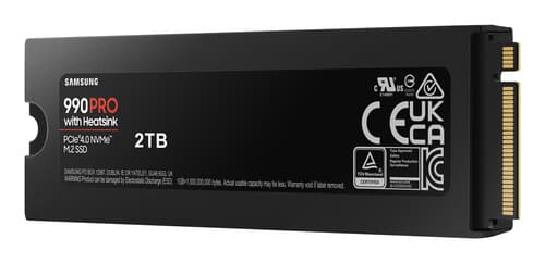 990 Pro M.2 NVMe 2TB+heatsink — view 5