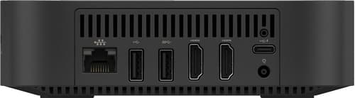 HP Chromebox G3 - Mini 1 x Core i5 10310U / up to 4.4 GHz - RAM 8 GB - flash - eMMC 64 GB - UHD Graphics - Gigabit Ethernet, IEEE 802.11ax (Wi-Fi 6) - Chrome OS - monitor: none - sparkling black — view 5