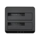 StarTech.com Dual-Bay USB 3.0 to SATA Hard Drive Docking Station, USB Hard Drive Dock, External 2.53.5 SATA IIIIII, SSDHDD Docking Station, Hot-Swap Hard Drive Bays - Top-Loading - HDD docking station - bays: 2 - 2.5", 3.5" - SATA 6Gb/s - USB 3.0 - black - for P/N: SVA12M5NA thumbnail 6