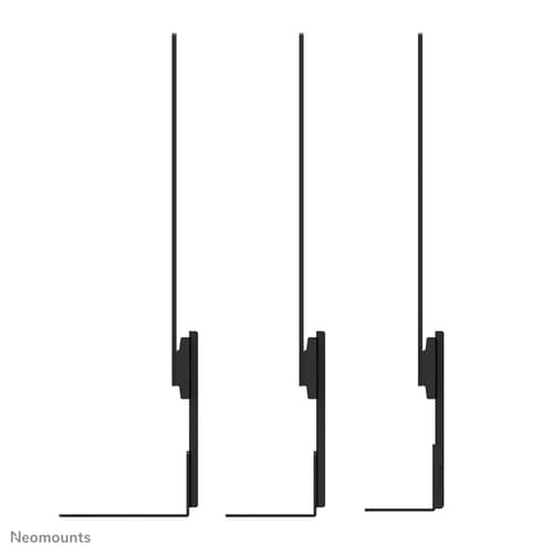 Neomounts AV50-500BL - Mounting kit (mount bracket, camera shelf) - for PTZ camera - universal - black - screen size: 43"-110" - VESA-mountable, above the screen, below the screen — view 12