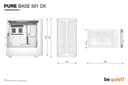 PURE BASE 501 DX ARGB ATX CASE GLASS thumbnail 9