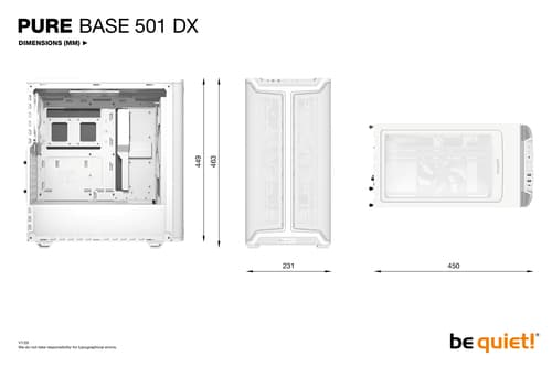 PURE BASE 501 DX ARGB ATX CASE GLASS — view 10