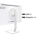Acer CE270UX QD-OLED Monitor - 26.5 Quad HD (2560x1440), QD-OLED, 240Hz, 0.03ms, FreeSync Premium, HDR10, White" thumbnail 8