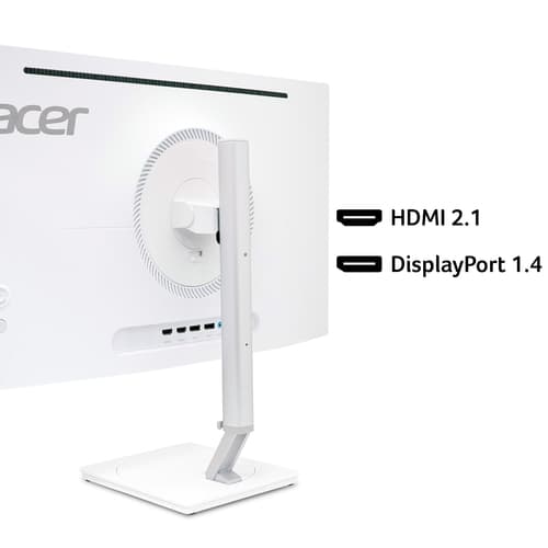 Acer CE270UX QD-OLED Monitor - 26.5 Quad HD (2560x1440), QD-OLED, 240Hz, 0.03ms, FreeSync Premium, HDR10, White" — view 9
