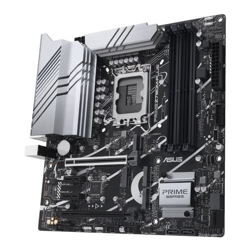 ASUS PRIME Z790M-PLUS - Motherboard - micro ATX - LGA1700 Socket - Z790 Chipset - USB-C 3.2 Gen 2x2, USB-C 3.2 Gen 1, USB 3.2 Gen 2, USB 3.2 Gen 1, USB4 - Gigabit LAN - onboard graphics (CPU required) - HD Audio (8-channel) — view 5