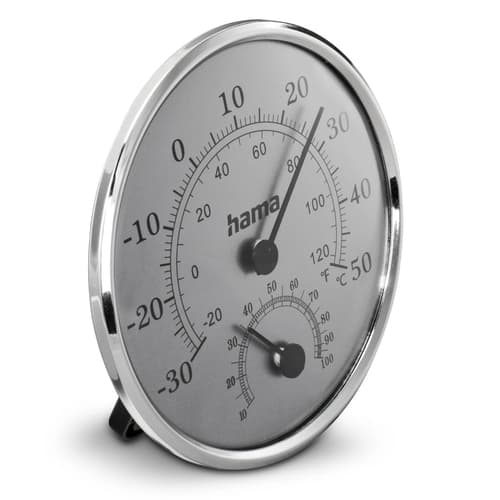 SAIPAN THERMOMETER HYGROMETER SIL — view 3
