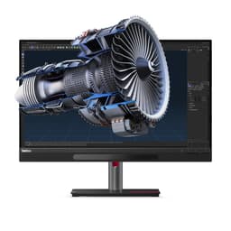 Lenovo ThinkVision 27 3D - LED monitor - 27" - 3840 x 2160 4K @ 60 Hz - IPS - 310 cd/m� - 1200:1 - HDR10 - 4 ms - HDMI, DisplayPort, USB-C - speakers - raven black