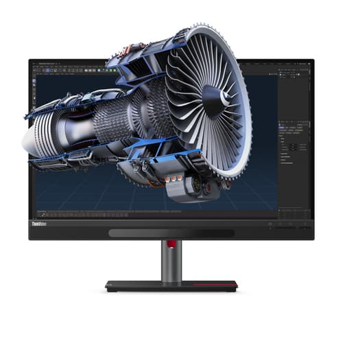 Lenovo ThinkVision 27 3D - LED monitor - 27" - 3840 x 2160 4K @ 60 Hz - IPS - 310 cd/m� - 1200:1 - HDR10 - 4 ms - HDMI, DisplayPort, USB-C - speakers - raven black