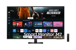 Samsung S43DM702UU - M70D Series - LED monitor - Smart - 43" - 3840 x 2160 4K UHD (2160p) @ 60 Hz - VA - 300 cd/m� - 5000:1 - HDR10 - 4 ms - 2xHDMI, USB-C - speakers - black