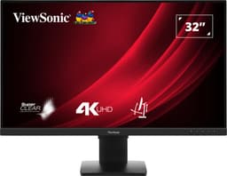 ViewSonic VG3208-4K - LED monitor - 32" (31.5" viewable) - 3840 x 2160 4K @ 60 Hz - VA - 300 cd/m� - 3000:1 - HDR10 - 4 ms - 2xHDMI, DisplayPort