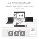StarTech.com USB-C Multiport Adapter with USB-C DP Alt Mode Video Output / 4K HDMI 2.0 / VGA, USB-C Dual Monitor Docking Station, 100W PD Pass-Through, USB Type C Mini Dock/MST Adapter Hub
