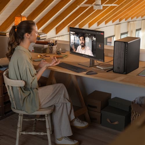 HP OmniDesk Desktop M02-0003na PC, Windows 11 Home — view 7