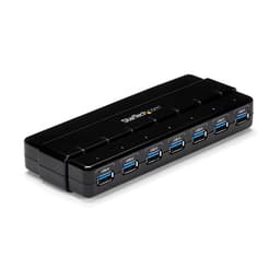 StarTech.com 7 Port USB 3.0 Hub - Up To 5 Gbps - 7 x USB - Universal Multi Port USB Extender for Your Desktop - USB Powered (ST7300USB3B) - Hub - 7 x SuperSpeed USB 3.0 - desktop - for P/N: BNDTBUSB3142, PEXUS313AC2V, PEXUSB311A1E, PEXUSB312A2, PEXUSB314A2V2, SDMSDRWU3AC
