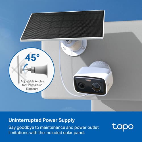 Tapo Solar-Powered Security Camera Kit — view 2