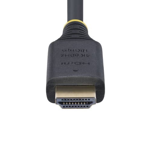 StarTech.com 8ft (2.4m) Premium Certified High Speed HDMI Cable, 4K 60Hz/1440p 144Hz, HDR10/HDCP 2.2/ARC, 18Gbps, UHD HDMI 2.0 Cord for TV/Monitor/Display, TPE Jacket — view 6